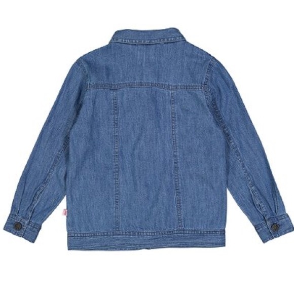 Sophie & Sam Blue Floral-Applique Denim Jacket - Picture 2 of 2